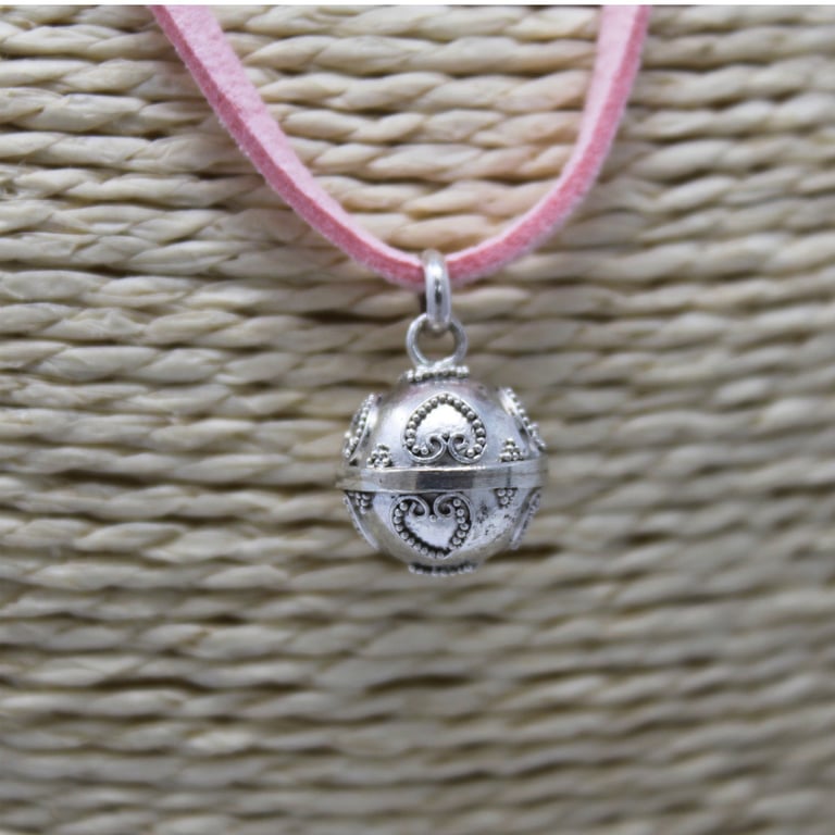 12mm Silver Angel Bell (Love Design) - Timeless Elegance by Brand Name