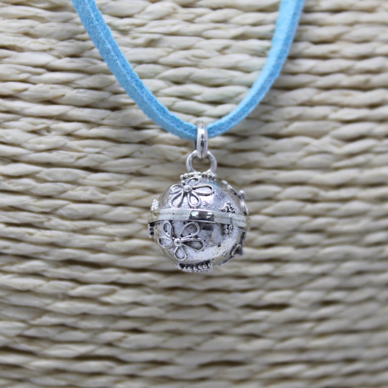 12mm Silver Angel Bell (Grace Edition) - Timeless Elegance