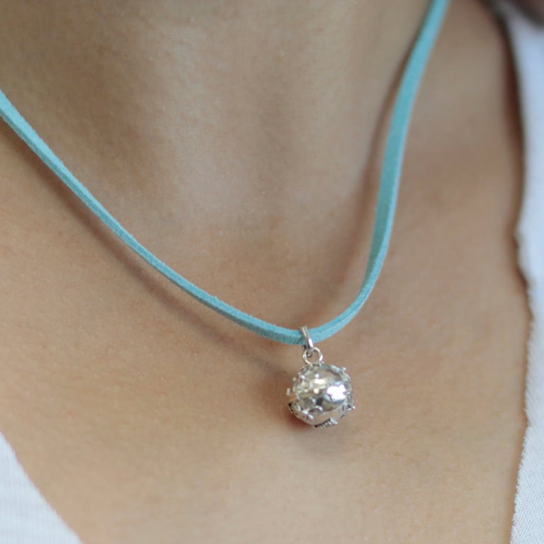 12mm Silver Angel Bell (Grace Edition) - Timeless Elegance