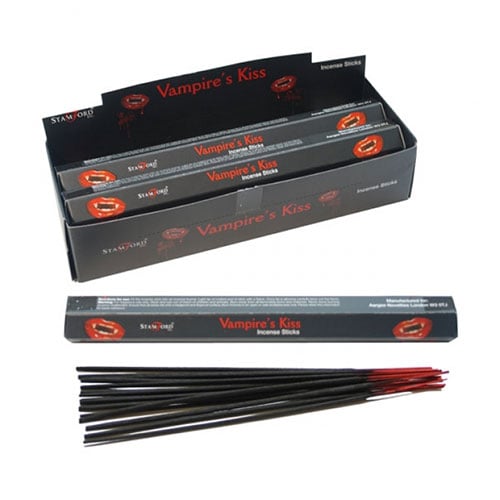 Vampire s Kiss Incense Sticks - Mystical Home Fragrance for Halloween Decor and Witchcraft Supplies