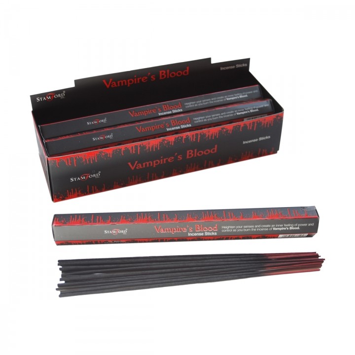 Vampire s Kiss Incense Sticks - Mystical Home Fragrance for Halloween Decor and Witchcraft Supplies