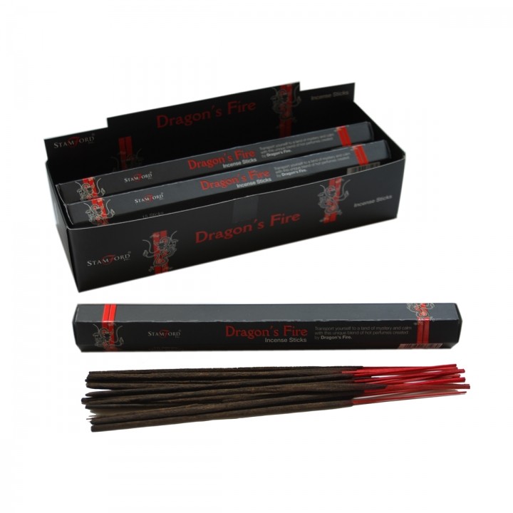 Dragon s Fire Traditional Incense Sticks - Oriental Scent for Meditation and Spiritual Relaxation
