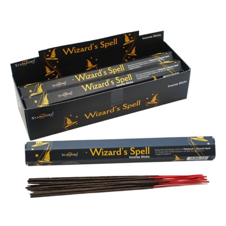 Wizard s Spell Incense Sticks - Magical Home Aromatherapy for a Mystical Scent Experience