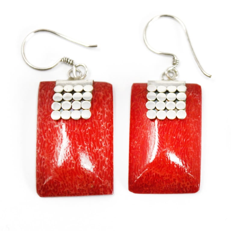 925 Silver Sterling Square Mini Disc Earrings - Durable Stud Design Jewelry Accessory