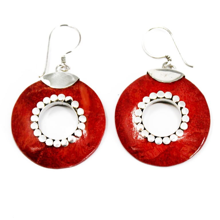 925 Silver Do-nuts Earrings - Hypoallergenic & Stylish