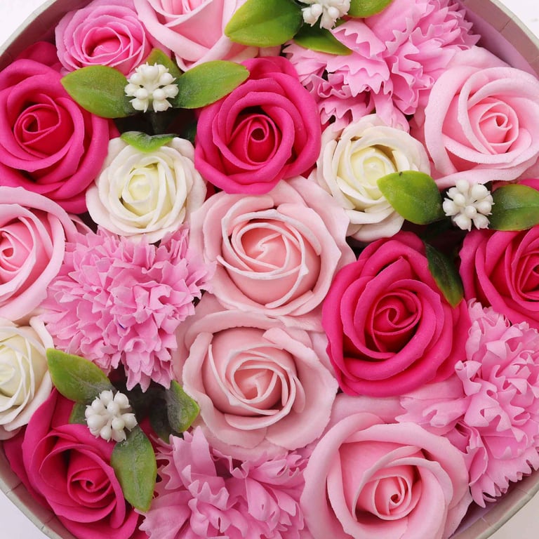 Baby Gift Box - Pink Themed - Round Box (Brand Name)