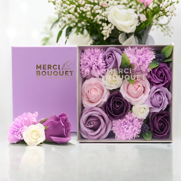 Aromatic Sachet - Lavender Rose & Carnation - Luxury Blooms