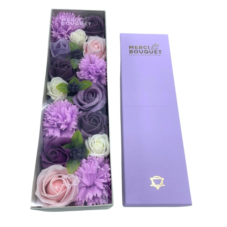 Aromatic Lavender Rose & Carnation Long Box - Scented Home Decor