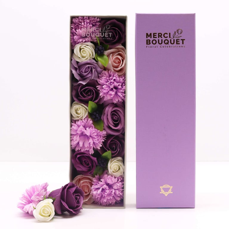Aromatic Lavender Rose & Carnation Long Box - Scented Home Decor