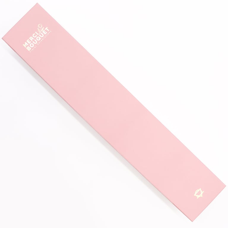 Extra Long Baby Blessings Box - Pink - Premium Model