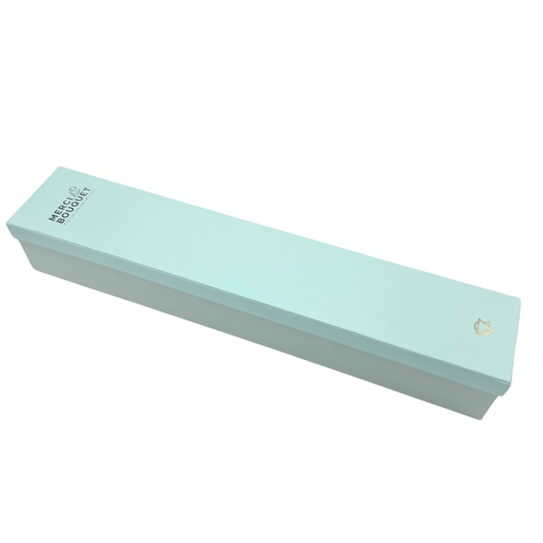 Extra Long Wedding Blessing Box (White & Ivory) - Premium Quality