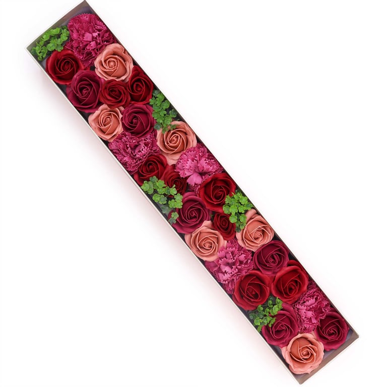 Vintage Long-Stem Box Roses - Premium Quality, Extra Long Stems