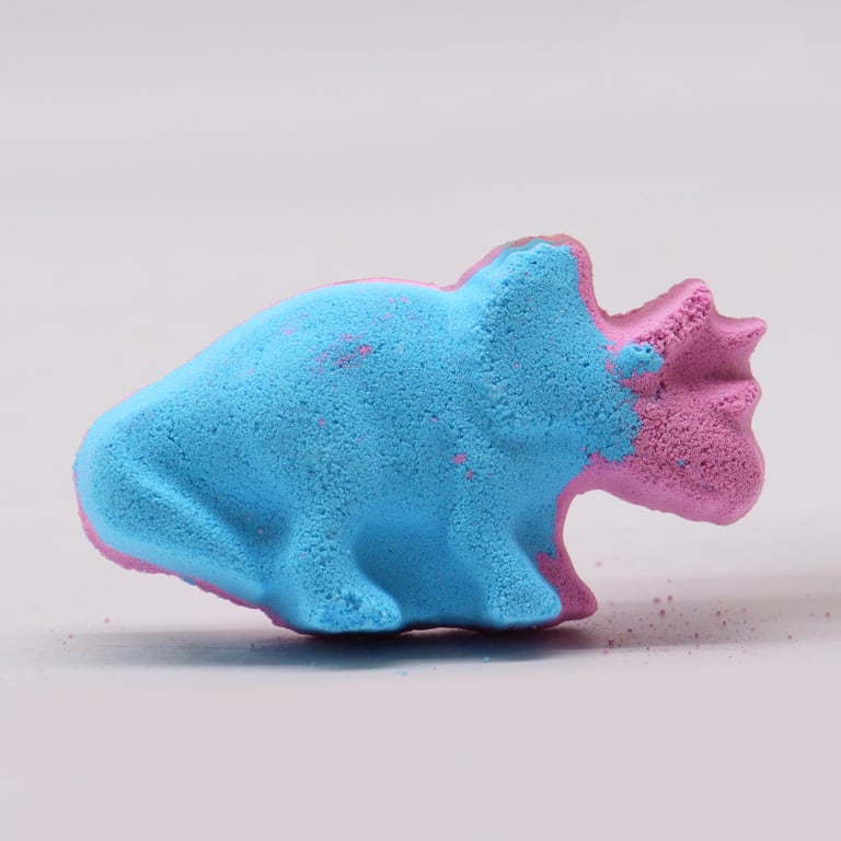 Dinosaur Scented Bath Bomb 80g - Fun Toy for Kids Bathtime