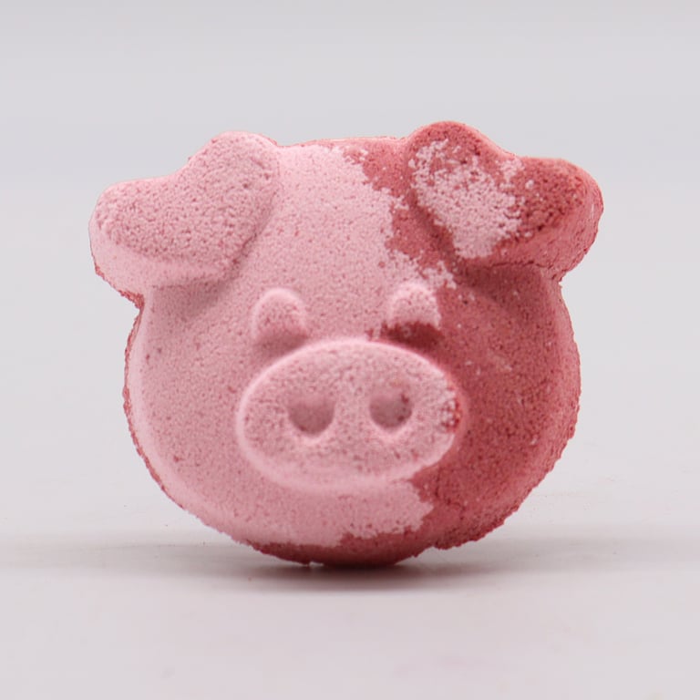 Pig Bath Bomb 70g Relaxation Scented Animal Soap Ball