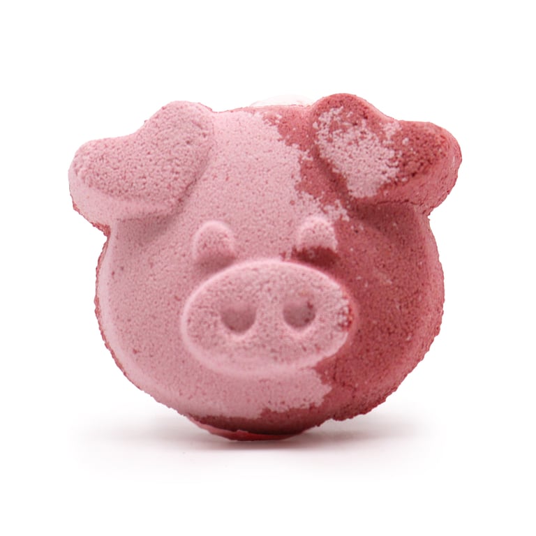 Pig Bath Bomb 70g Relaxation Scented Animal Soap Ball