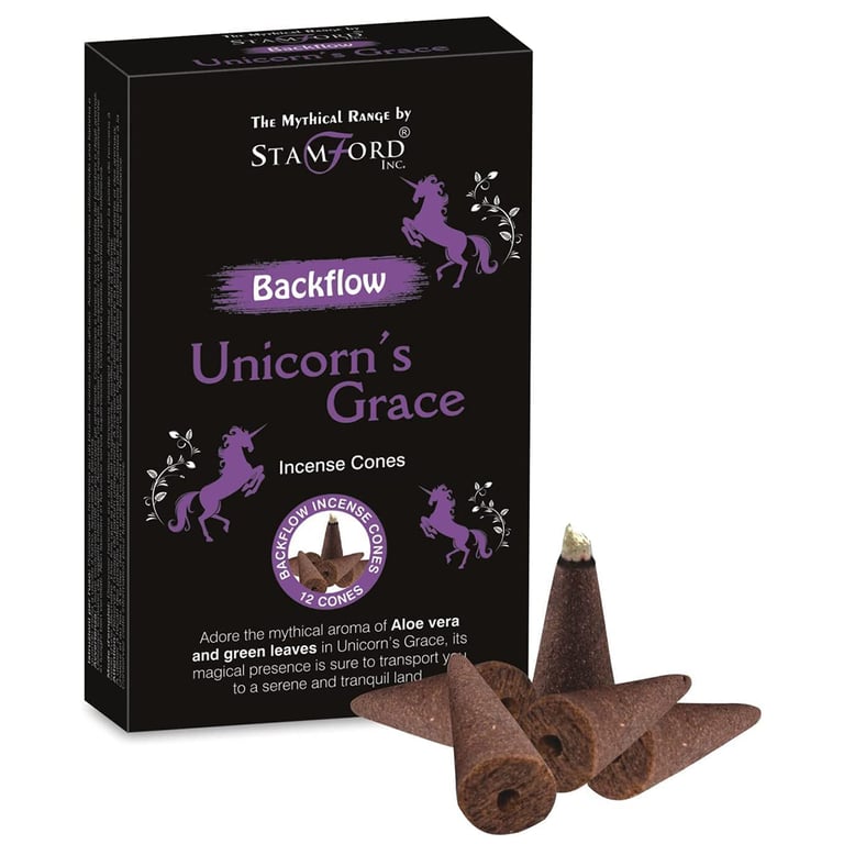 Mythical Unicorn Backflow Cones - Unique Garden Decorations