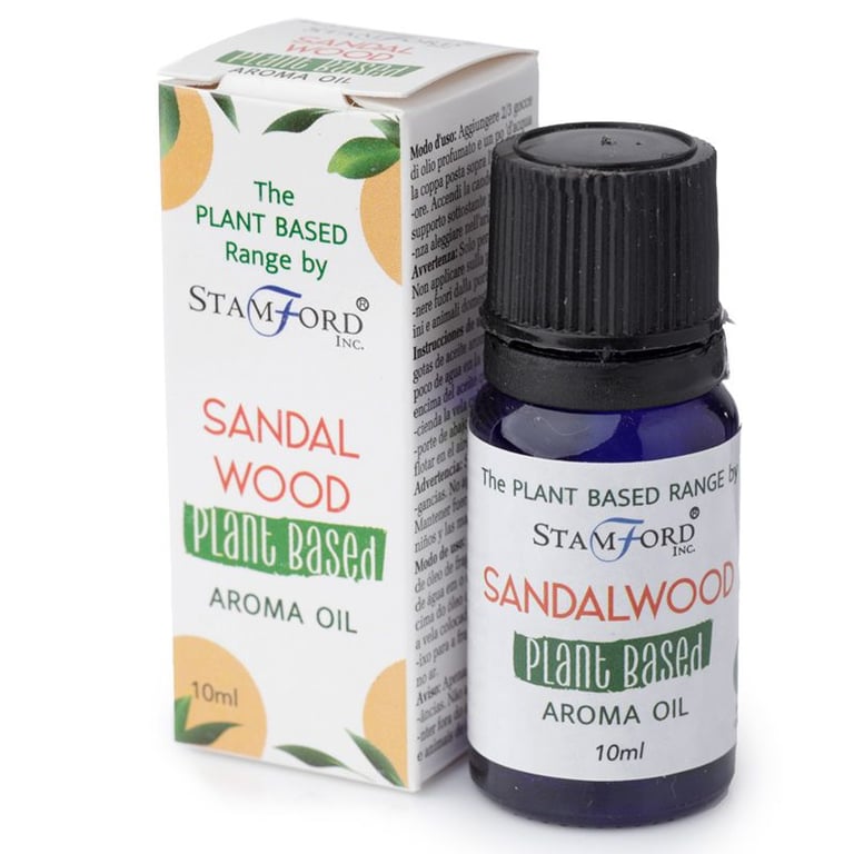 Sandalwood Plant Based Aroma Oil - Natural Home Fragrance & Aromatherapy Wellness Oil