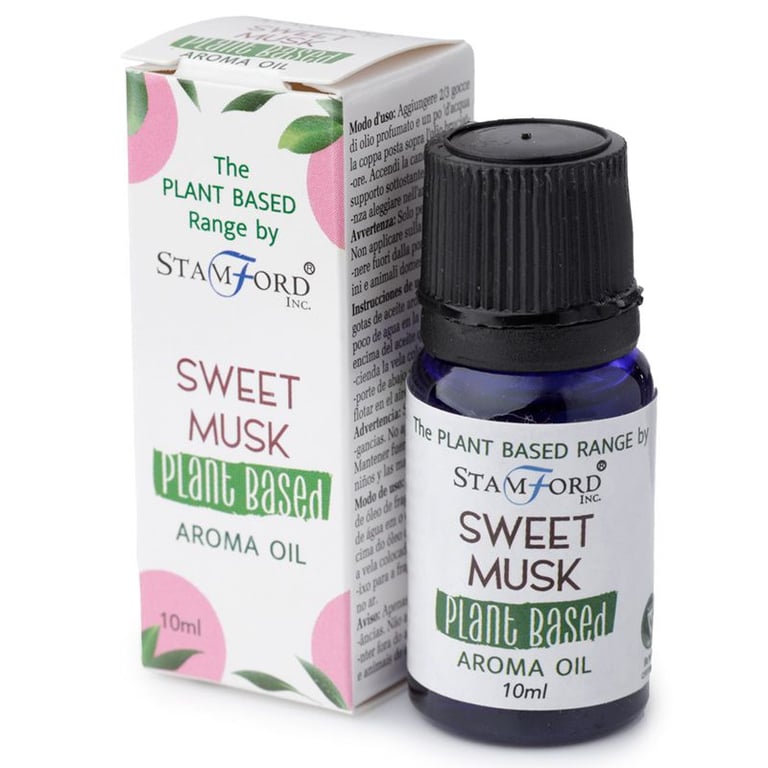 Plant Based Aroma Oil - Sweet Musk Natural Home Fragrance