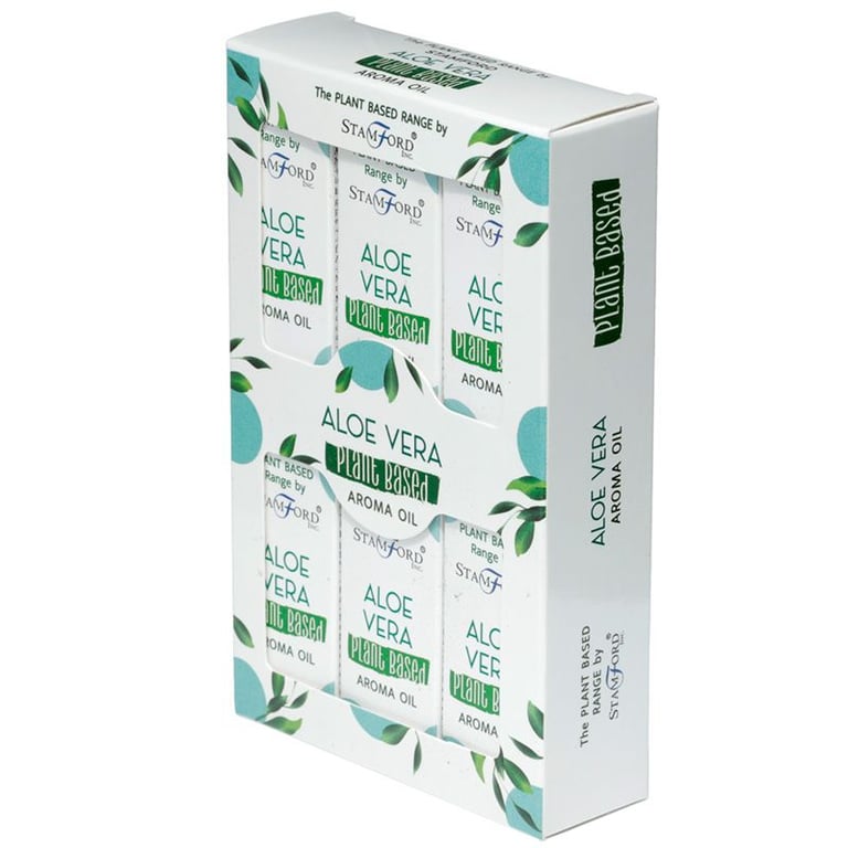 Aloe Vera Plant Based Aroma Oil - Natural Home Fragrance and Skincare Wellness Oil