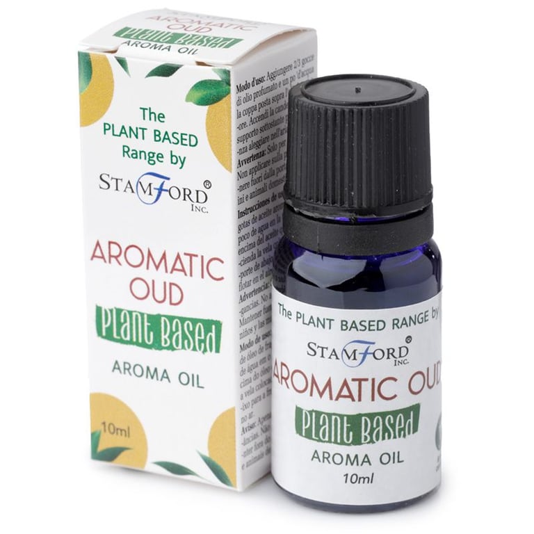 Plant Based Aromatic Oud - Natural Home Fragrance Essential Oil for Aromatherapy