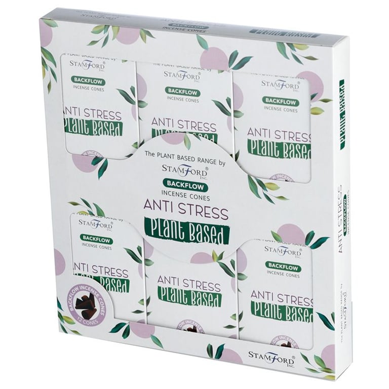 Plant Based Backflow Incense Cones - Natural Stress Relief through Home Aromatherapy