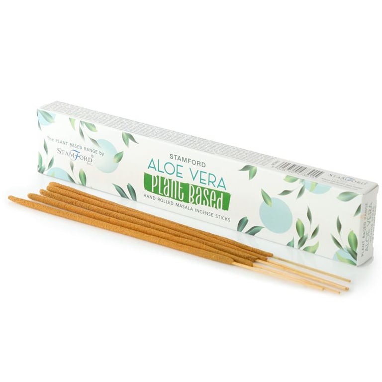 Plant-Based Aloe Vera Incense Sticks - Natural Home Scenting