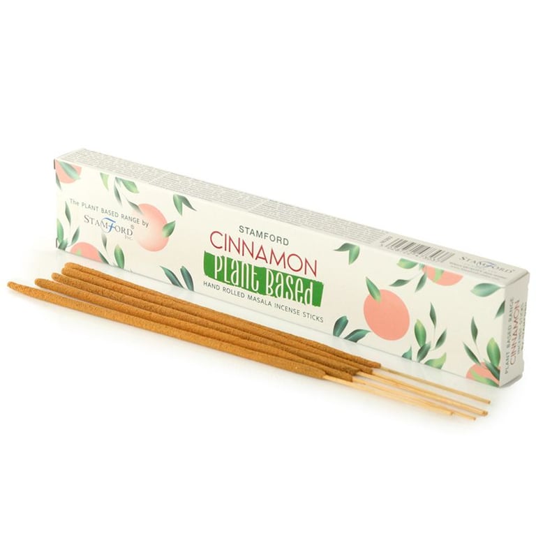 Plant Based Cinnamon Incense Sticks - Natural Aromatherapy for Home Scents