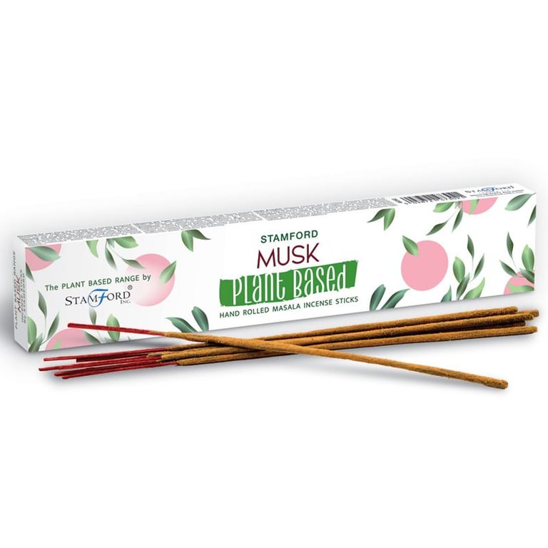 Plant Based Masala Incense Sticks - Musk, Natural and Organic Fragrance