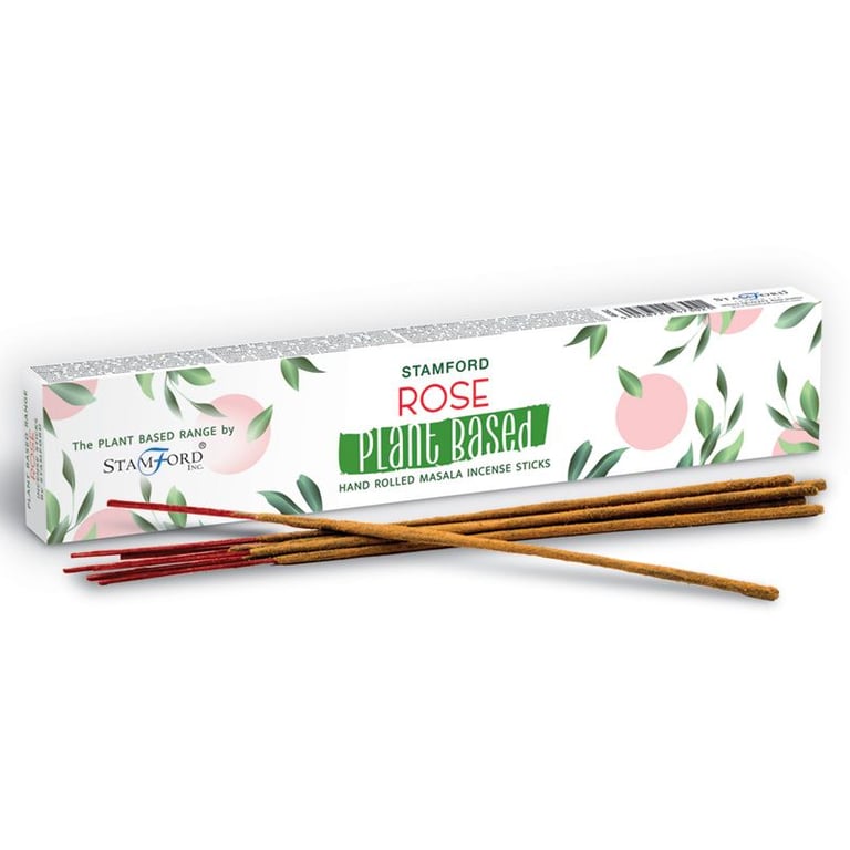 Plant Based Rose Incense Sticks - Natural Home Aromatherapy