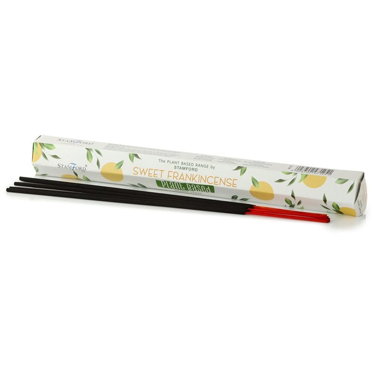 Plant Based Incense Sticks - Sweet Frankincense Natural Fragrance Sticks for Home Use