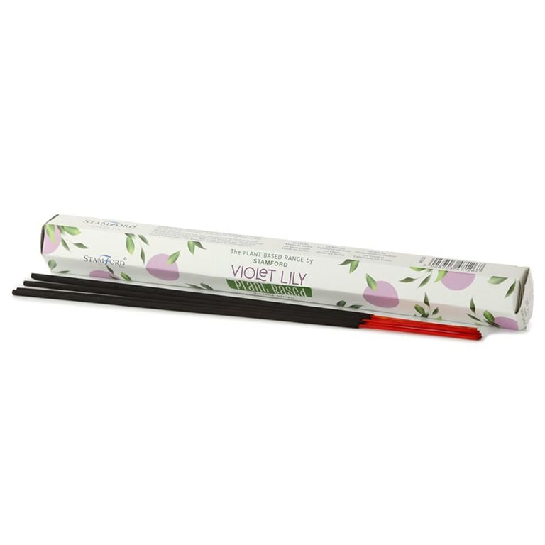 Violet Lilly Plant Based Incense Sticks - Natural Scent Therapy for Home