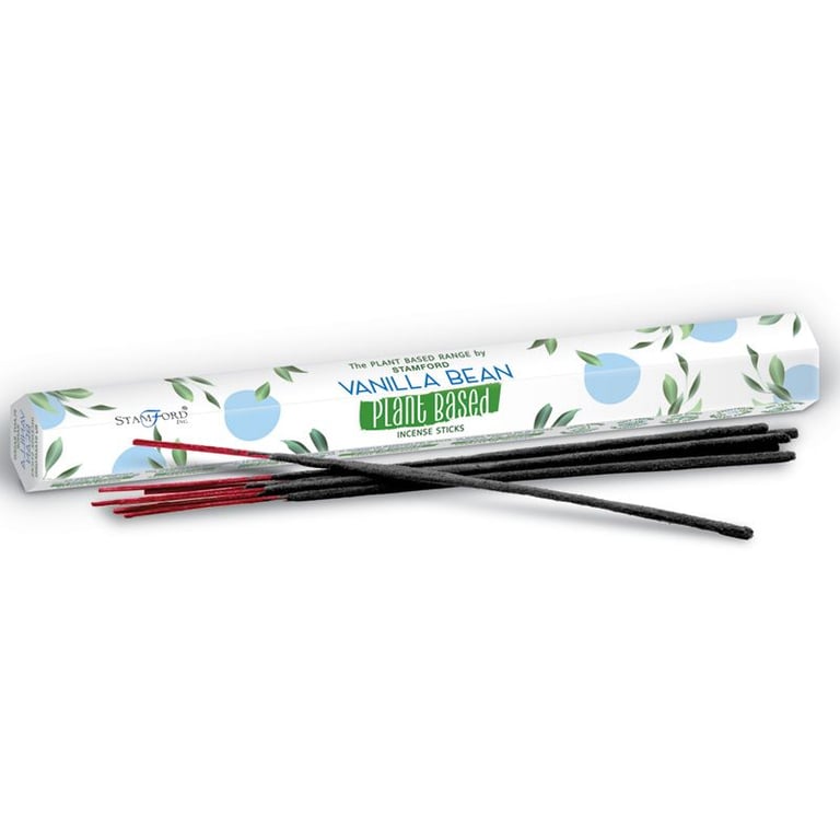 Plant Based Vanilla Bean Incense Sticks - Natural Aromatherapy Home Scents