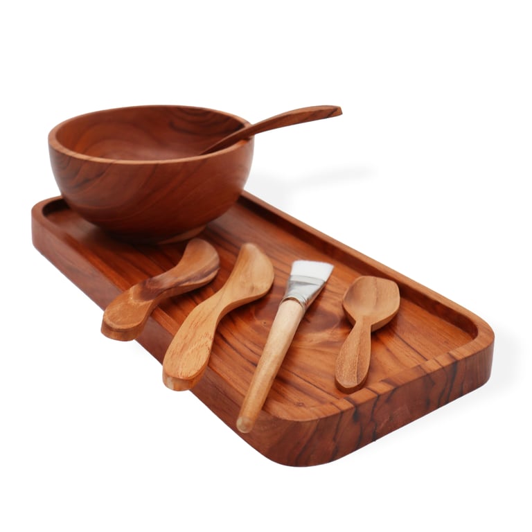 Spa Clay/Wax Application Set - Salon Quality Tools - Premium Brand