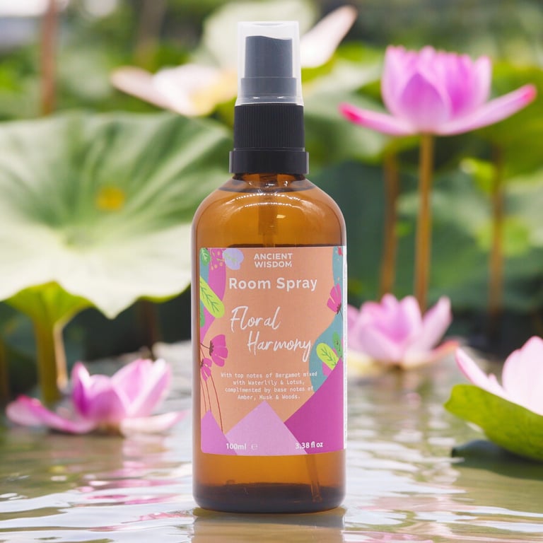 Summer Room Spray - Floral Harmony 100ml Harmonious Aroma Home Fragrance