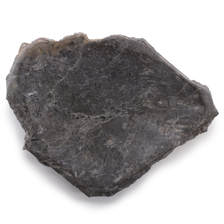 Elegant Natural Grey Marble Soap Dish - Bathroom Decor