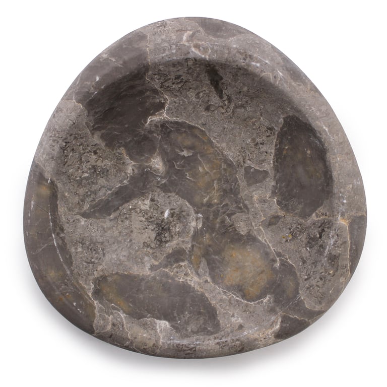 Marble Tri-Oval Dish - Elegant & Durable Design - Brand Name