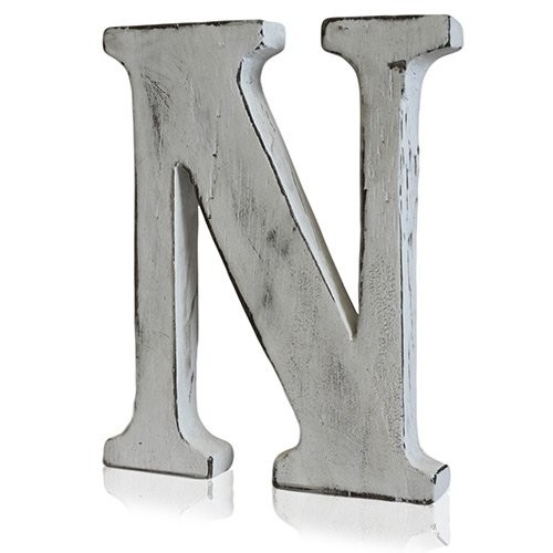 Shabby Chic Letters - Personalized Handwritten Style Wall Art Decor for Home
