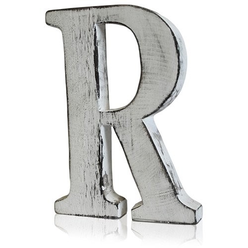 Shabby Chic Letters - Rustic Personalized Wall Art Home Decor Sign