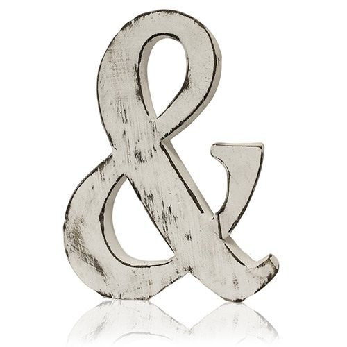 Shabby Chic Letters - Vintage Style Wall Art for Home Decor