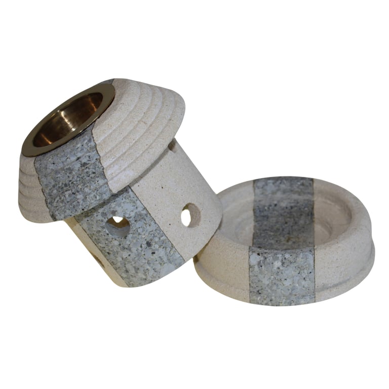 Stone Oil Burner & Lantern Combo - Multi-Functional Design