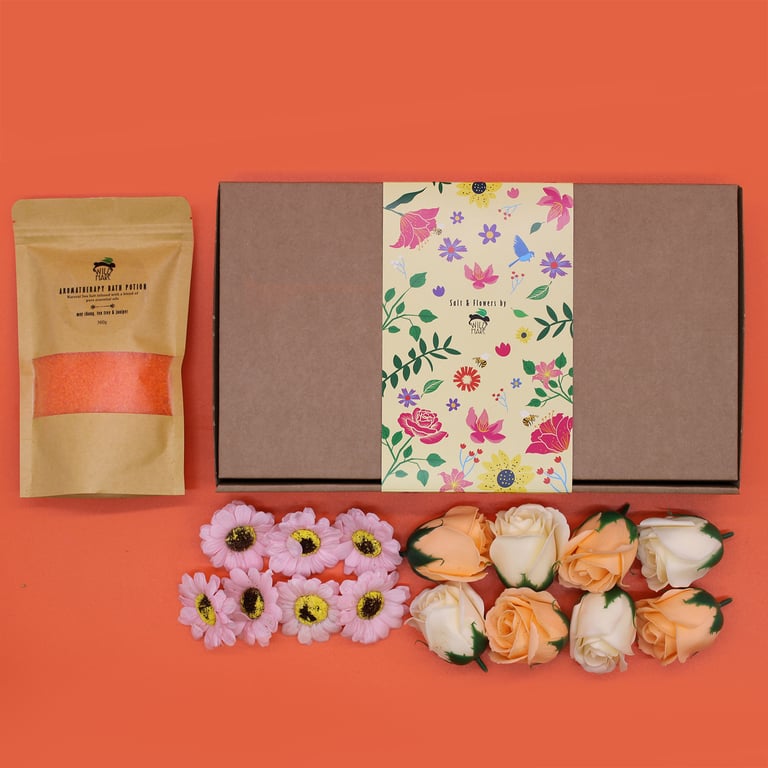 Detox Salt Soak Set - Natural Relaxation by BrandName