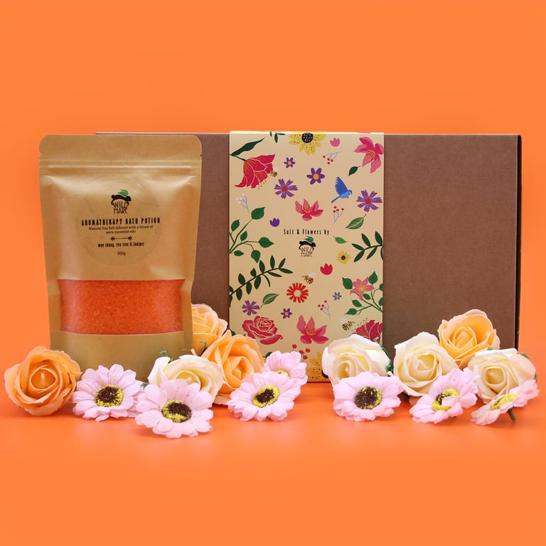 Detox Salt Soak Set - Natural Relaxation by BrandName