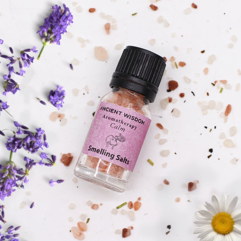 Calm Aromatherapy Smelling Salt - Soothing Home Fragrance for Stress Relief and Better Sleep