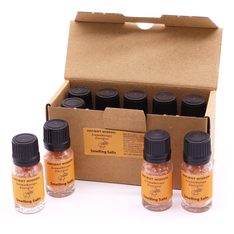 Energise Aromatherapy Smelling Salt - Instant Energy Boost & Home Fragrance Solution