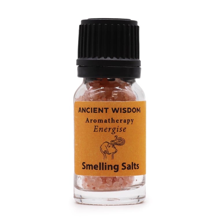 Energise Aromatherapy Smelling Salt - Instant Energy Boost & Home Fragrance Solution