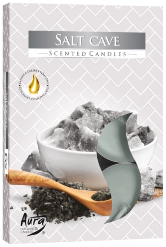 Salt Cave Scented Tealights - Relaxing Ambience Aromatherapy Candles Set of 6