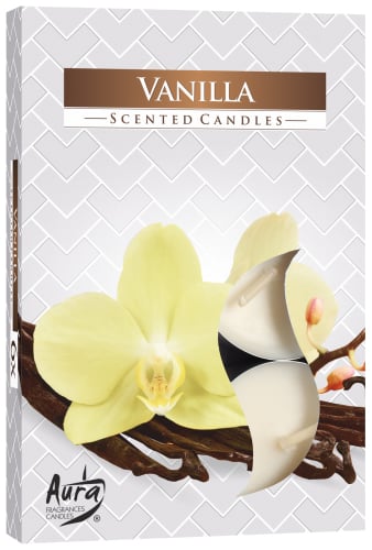 Vanilla Scented Tealights - 6 Pack Home Fragrance Candle Set