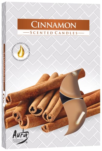 Cinnamon Scented Tealights - Set of 6 Home Fragrance Candles