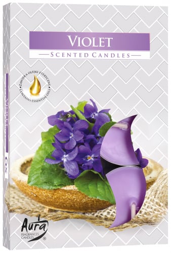 Violet Scented Tealights - Set of 6 Home Fragrance Candles