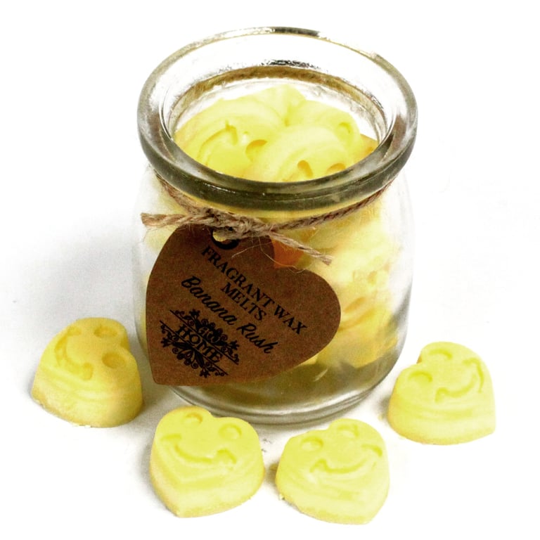 Soywax Melts Jar - Banana Rush Scented Home Fragrance